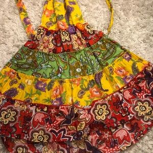 Floral Halter Dress